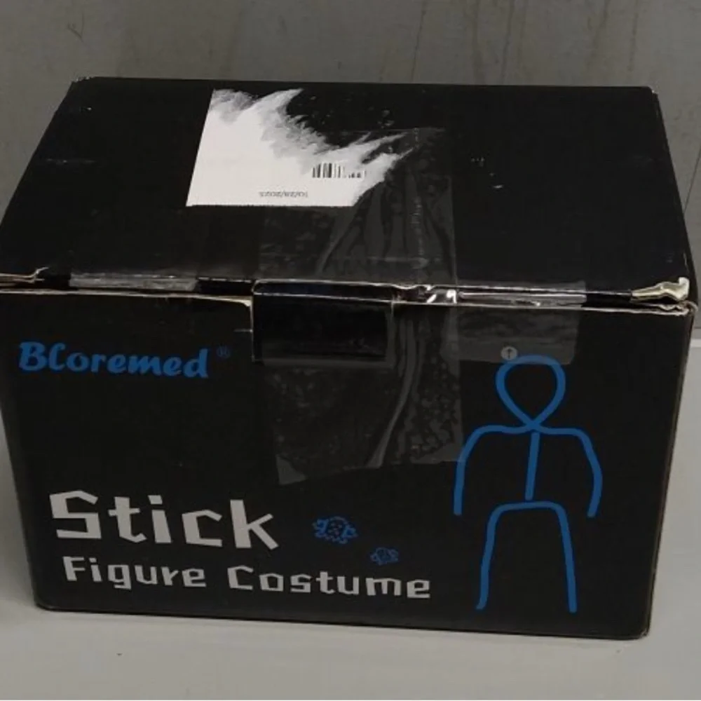 New Kids Black Glow-in-the-Dark Costume Set